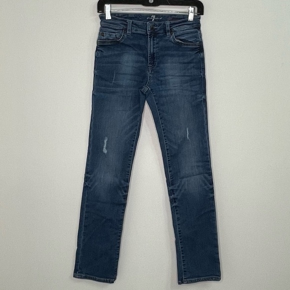 Seven for All Mankind Slimmy Kids Jeans Size 14 - Picture 2 of 9